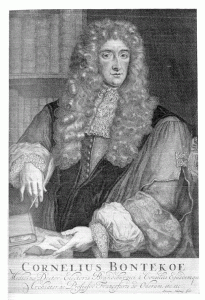 Cornelis Bontekoe. Copperplate by Adriaen Haelweg. 